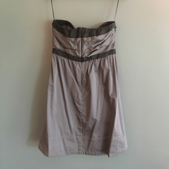 American Eagle Strapless Dress - Dark Gray - Picture 3 of 3